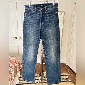 Lucky Zoe High Rise Straight Jeans 30R